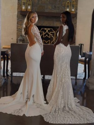 Grace and Diamond Wedding Dresses by Naama Navipur