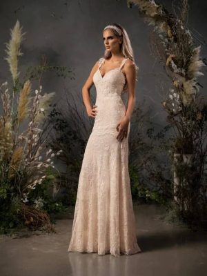 Halo Wedding Dress by Naama Navipur