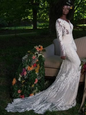 Jewel Wedding Dress by Naama Navipur