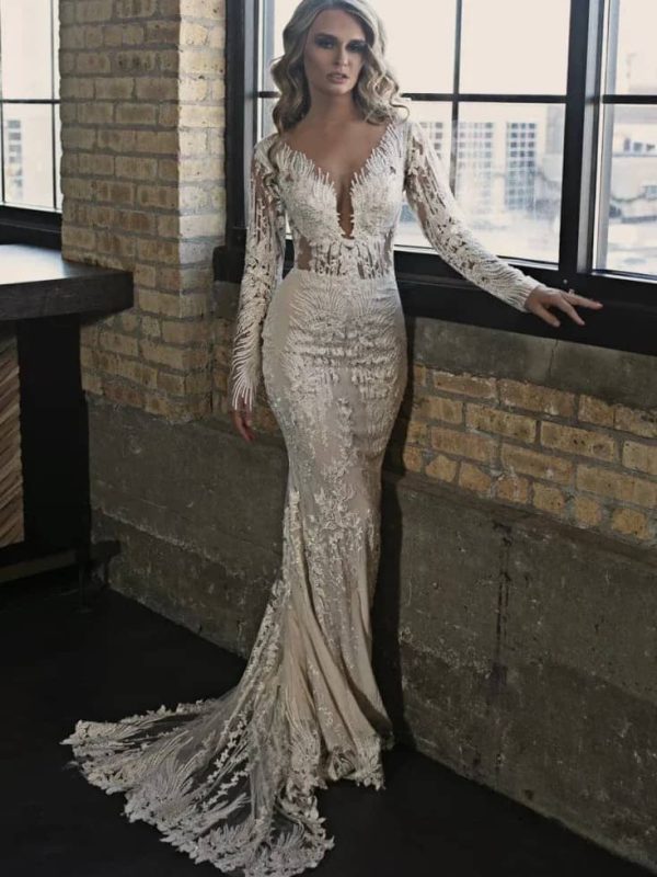 Jewel Wedding Dress by Naama Navipur