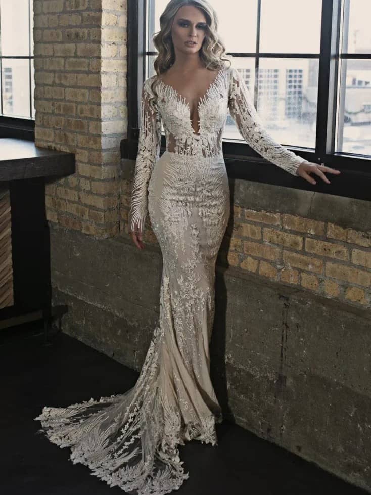 Jewel Wedding Dress by Naama Navipur