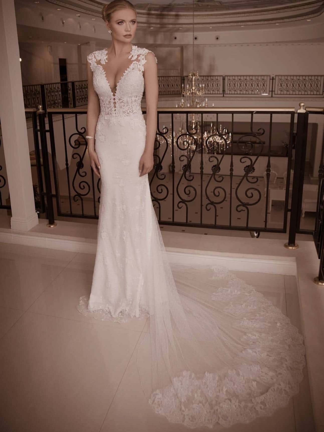 White Swan Wedding Dress by Naama Navipur