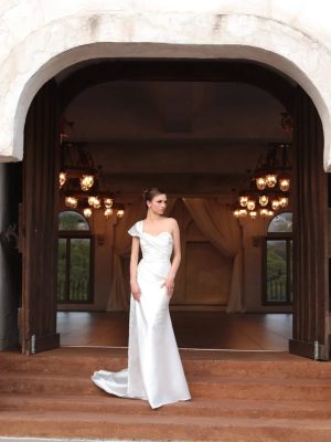 Couture Wedding Dress by Naama Navipur