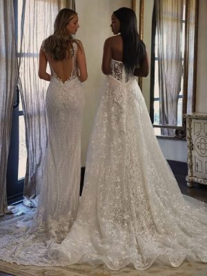 lavender and merisol Wedding Dresses by Naama Navipur
