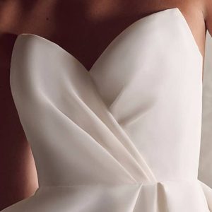 Maggie Sottero Nisha A Line Wedding Dress FrontBodice