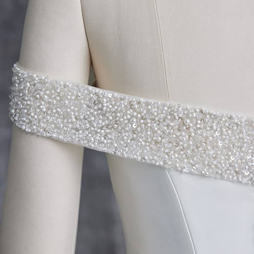 Sottero and Midgley Fabienne Fit and Flare Wedding Dress Sleeve