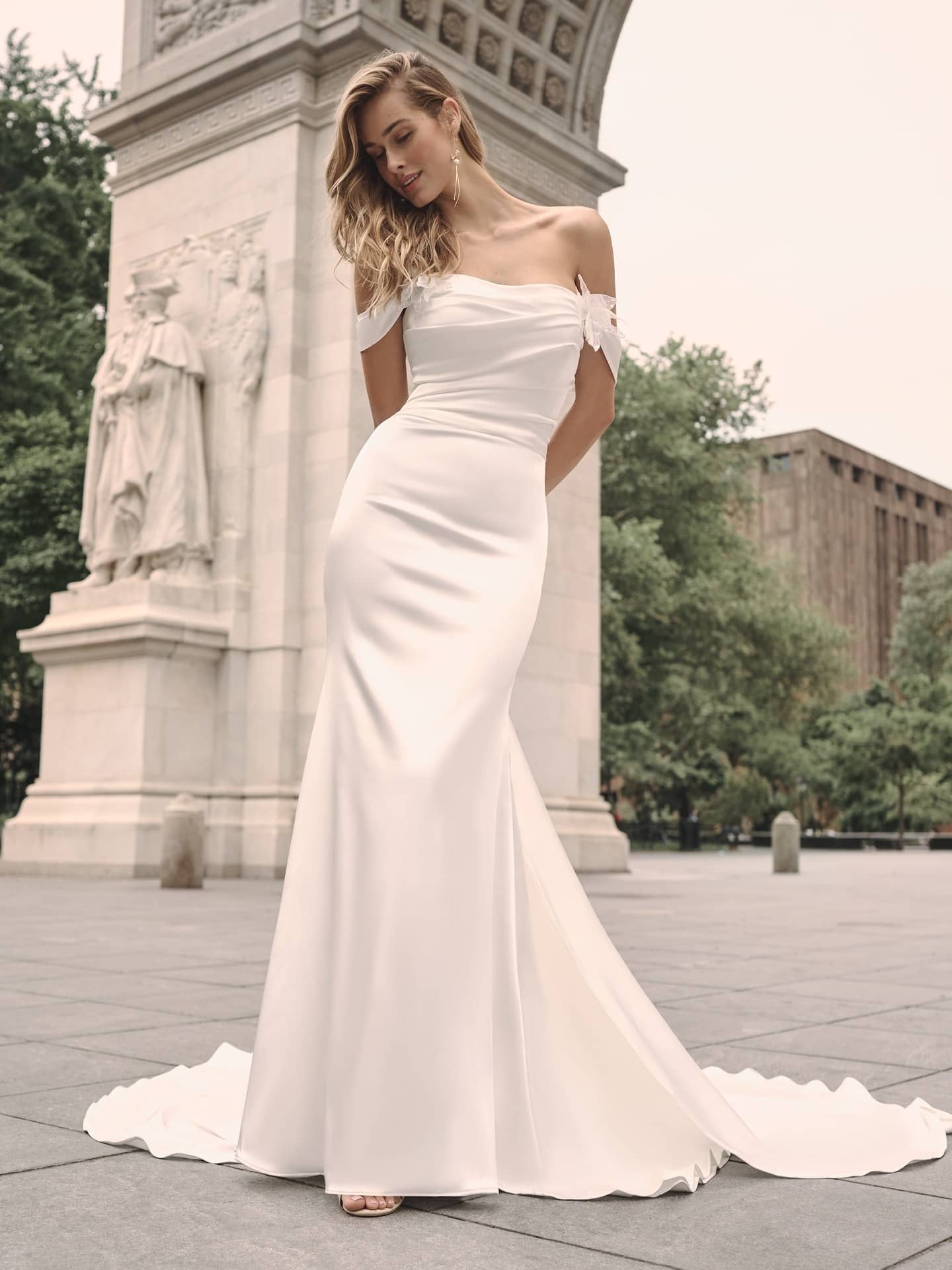 Maggie Sottero Cameron Sheath Elegant wedding dresses for brides