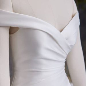 Maggie Sottero Darius A Line Wedding Dress Neckline