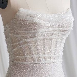 Maggie Sottero Drew Fit and Flare Wedding Dress FrontBodice