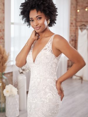 Maggie Sottero Fit and Flare Wedding Dress Greenley 20MT284B01 Alt2 SND