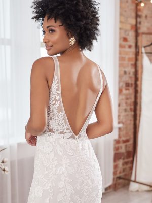 Maggie Sottero Fit and Flare Wedding Dress Greenley Wedding dress shop San Diego