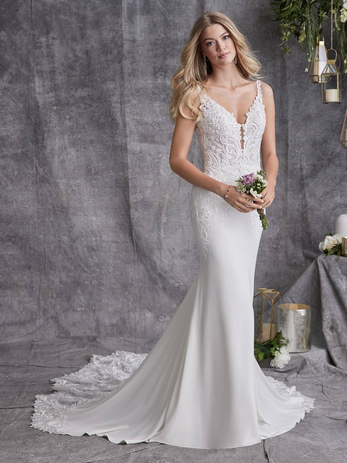 Maggie Sottero Johanna Lane Sheath Online bridal gown shopping