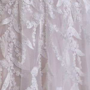 Maggie Sottero Oriana A Line Wedding Dress Fabric