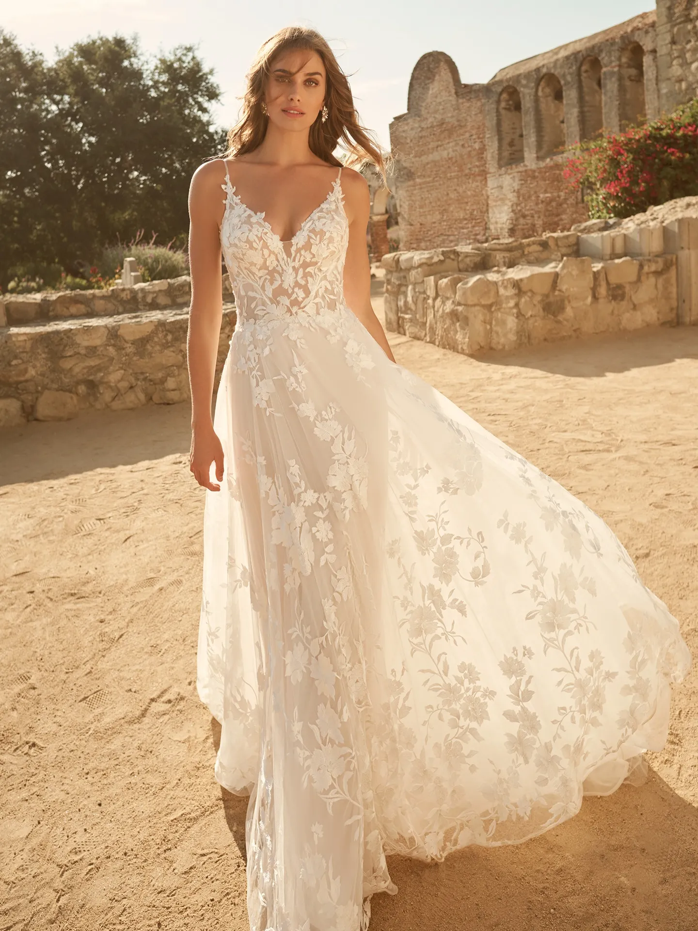 Maggie Sottero Winter A Line Designer wedding dresses San Diego 1