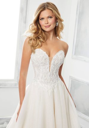 Morilee Belle ball gown Unique wedding dress