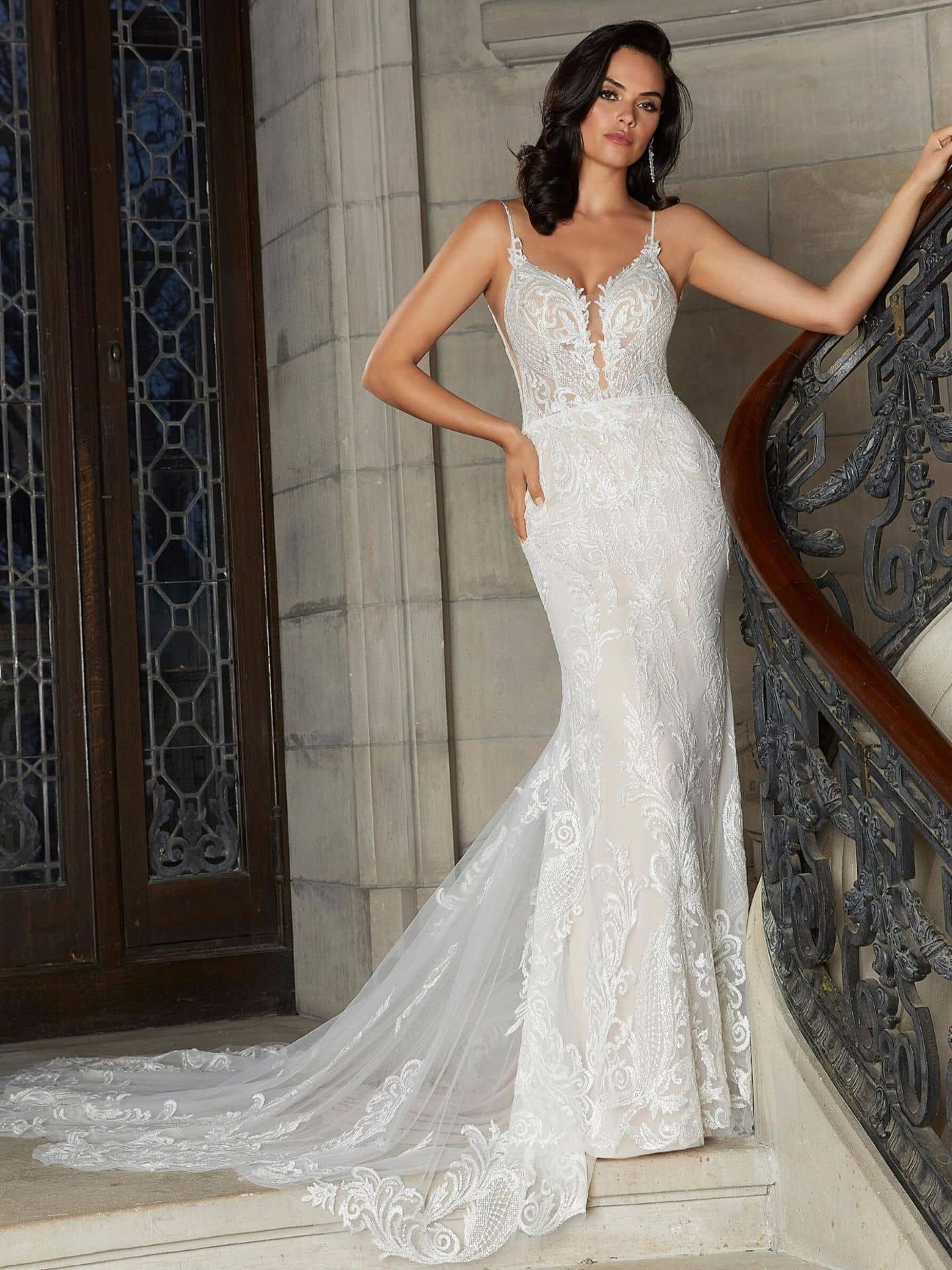 Morilee Chantrelle fit and flare wedding dress