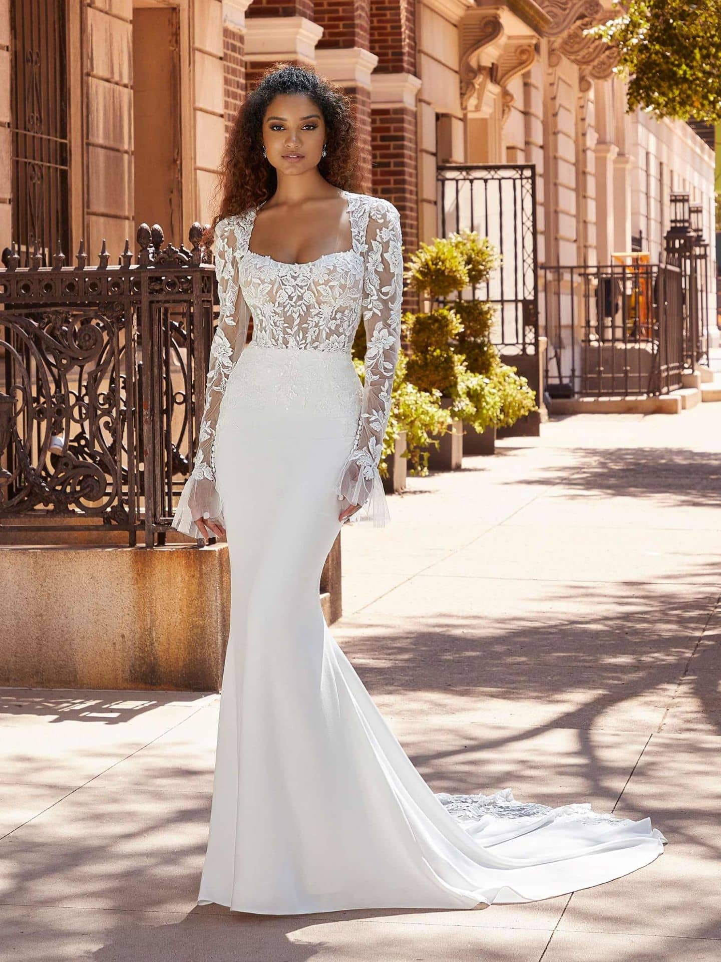 Morilee Jade Fit and Flare wedding dresses