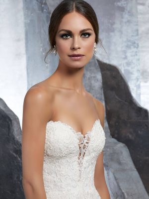 Morilee Kaitlyn Mermaid Romantic lace wedding dresses
