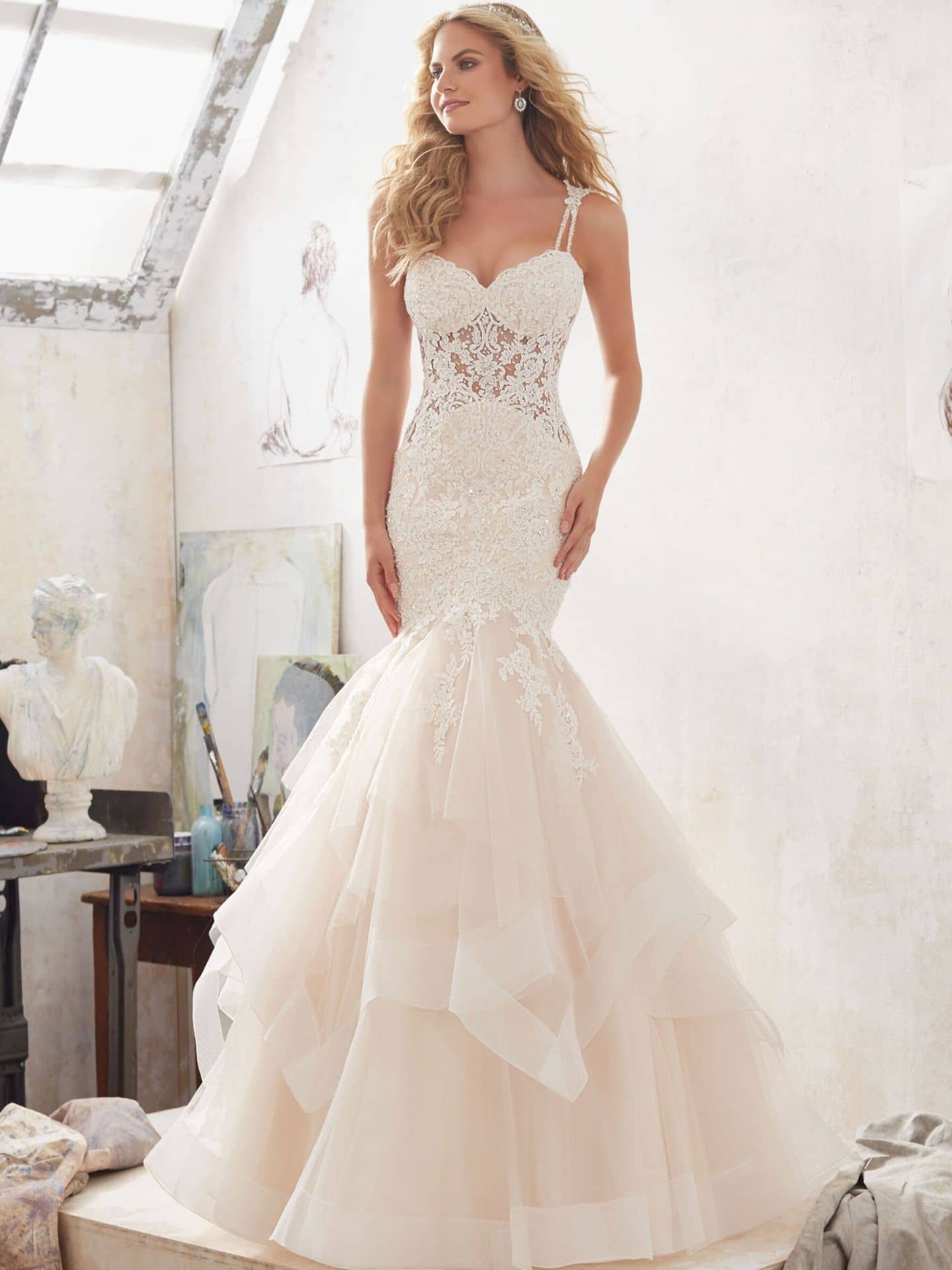 Morilee Marciela mermaid Bridal boutique San Diego
