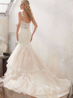 Morilee Marciela mermaid Romantic lace wedding dresses