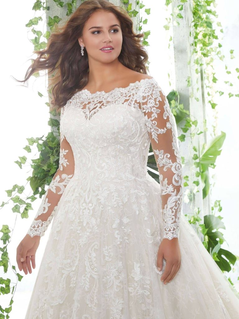Morilee Patience Ball Gown Plus size wedding dresses San Diego