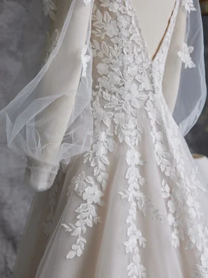 Rebecca Ingram Alexandria A Line Made to order wedding gowns 1