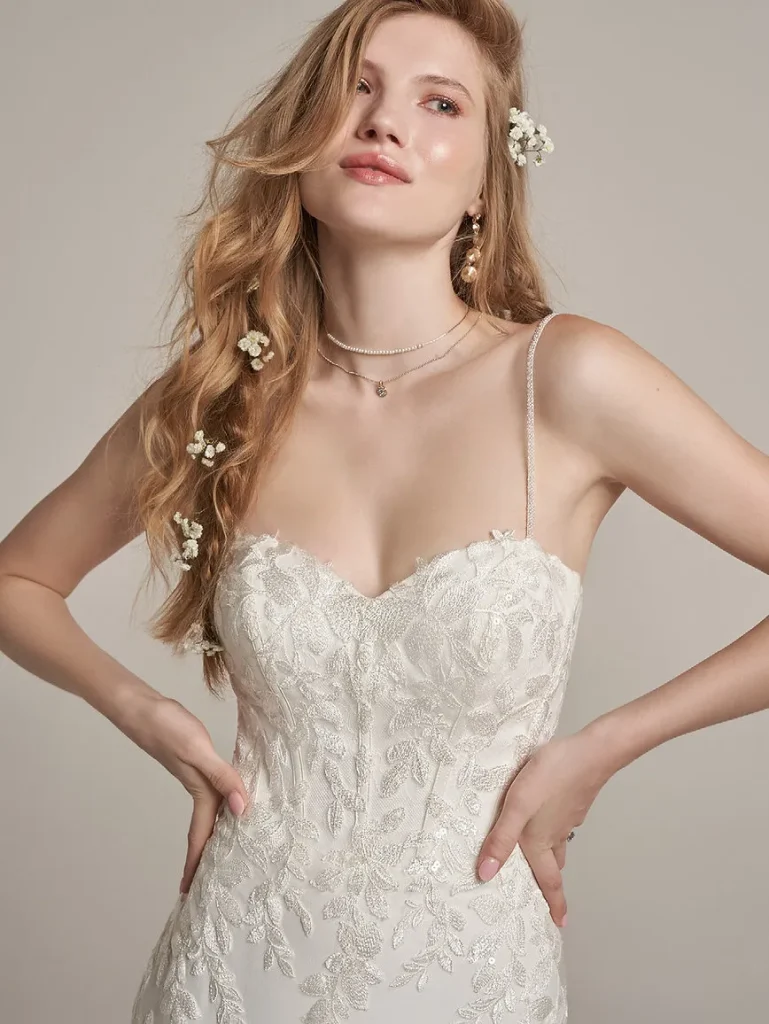 Rebecca Ingram Lily Lynette Fit and Flare Plus size wedding dresses San Diego