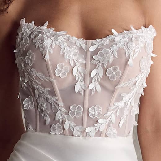 Rebecca Ingram Twyla Fit and Flare Wedding Dress 24RS197A01 fp02 FrontBodice