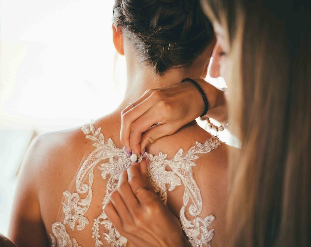 wedding dress alteration