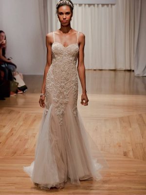 Casablanca Pixie Fit and Flare Wedding Dress 2