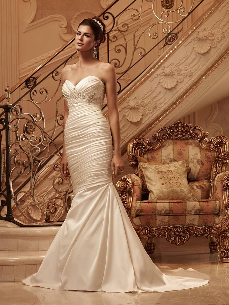 Casablanca Style 2118 Mermaid Wedding Dress