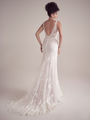 Maggie Sottero Doreen Sheath Wedding Dress 22MK931A01 Alt4 MV 2