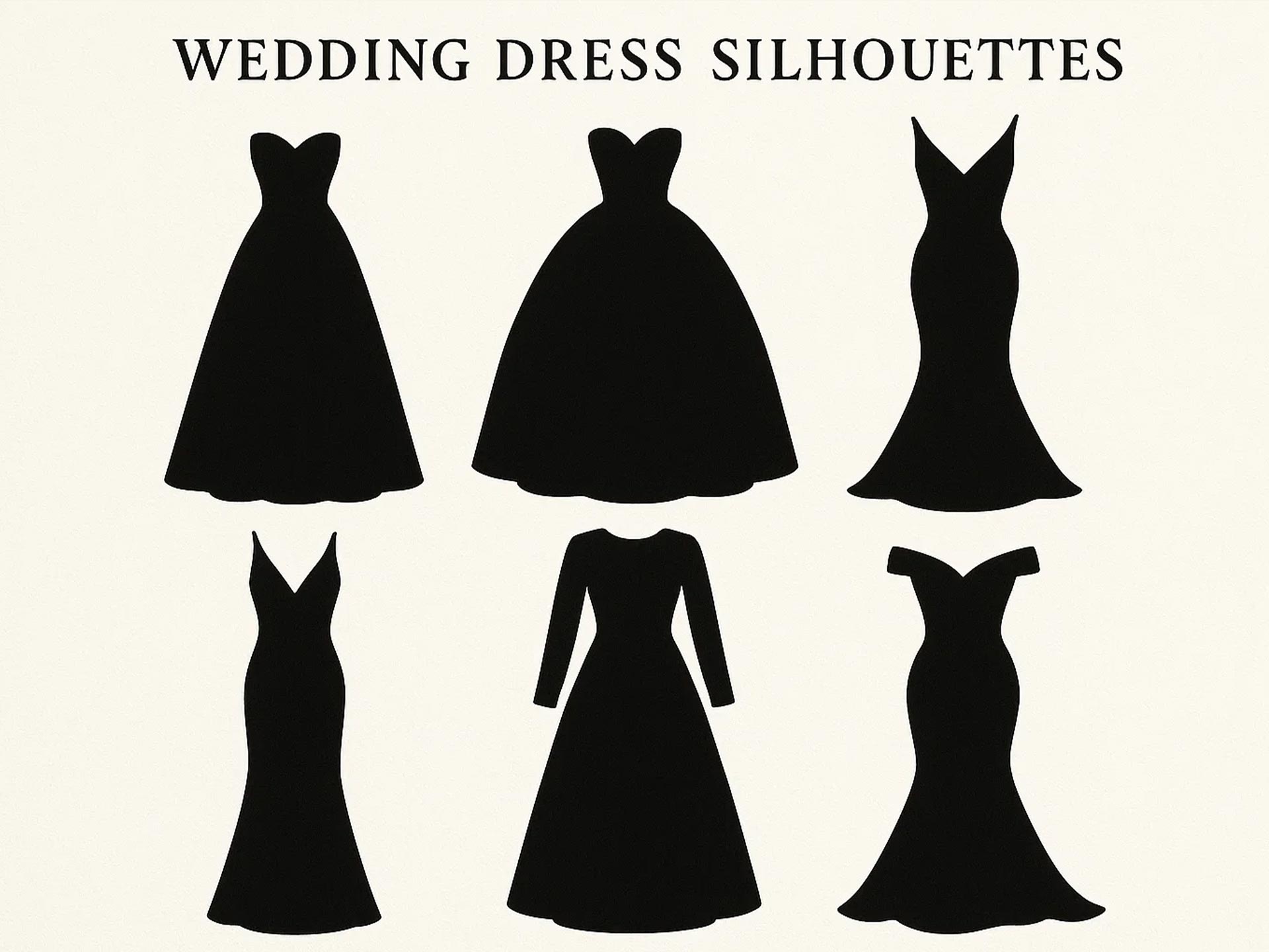 Wedding Dress Silhouettes 5