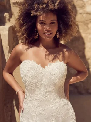 maggie sottero ivy mermaid Beach wedding gowns for destination weddings