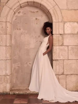maggie sottero josephine A line Custom wedding dresses San Diego