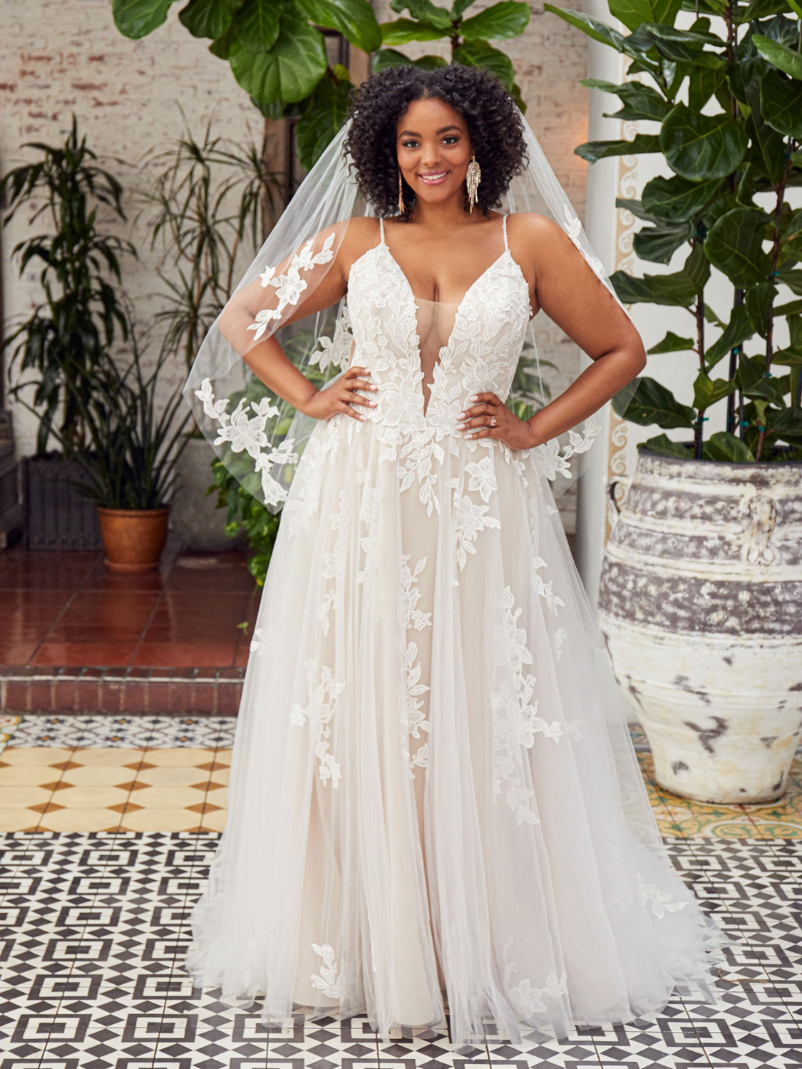 Callie A Line Wedding Dress by Beloved 01