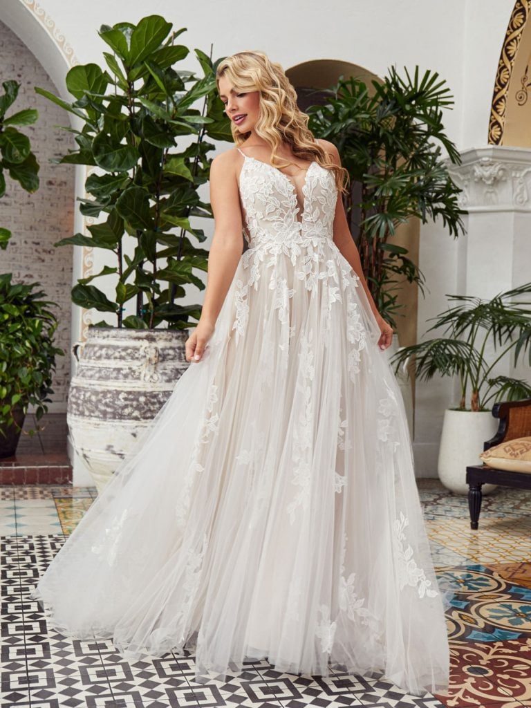 Callie A Line Wedding Dress by Beloved 03