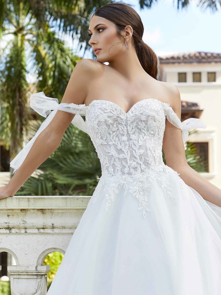 Fausta Ball Gown Wedding Dress by Morilee 04