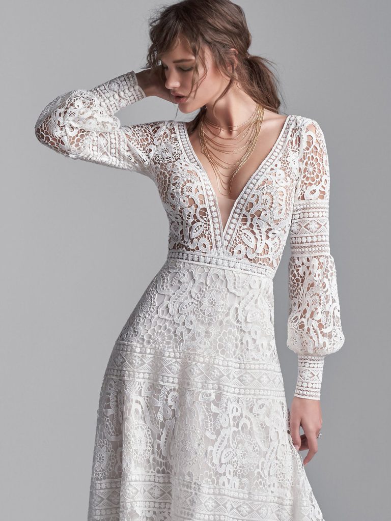 Finley A Line Wedding Dress by Sottero Midgley 03