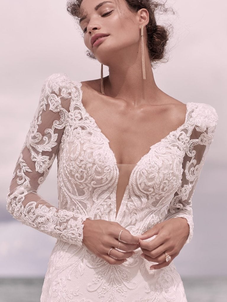 La Jolla best Sheath Wedding Dress