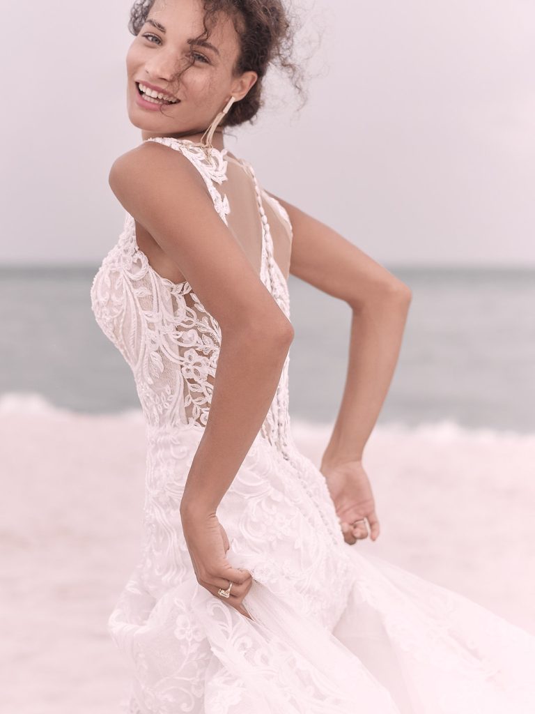 Bohemian wedding Dress