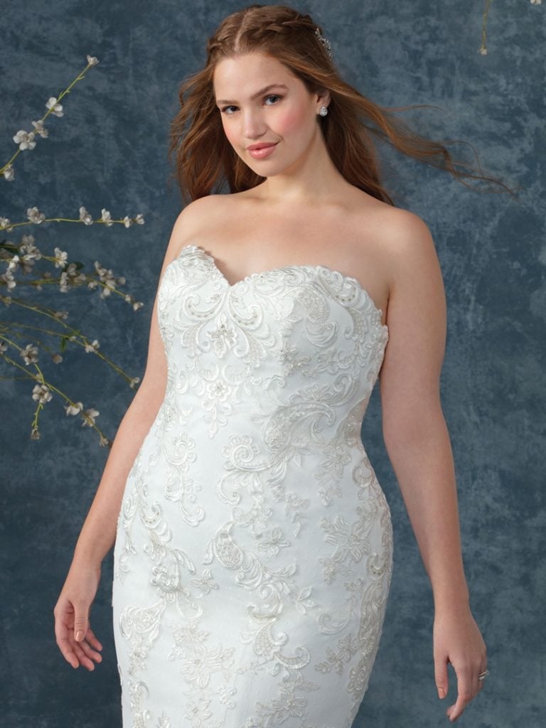 Lapis Fit and Flare Wedding Dress by Beloved 07