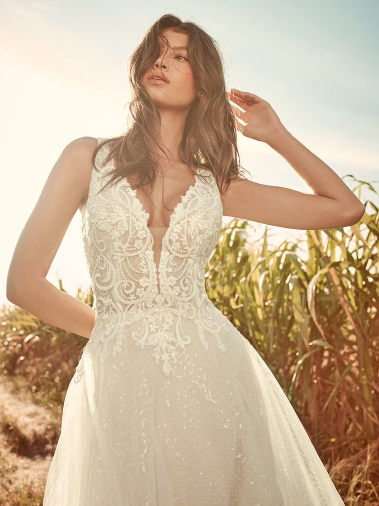 Melissa Ball Gown Wedding Dress by Rebecca Ingram 03