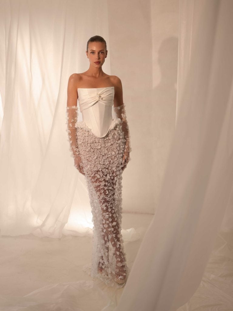 Petal Wedding Dress by Shiran Abergel 01
