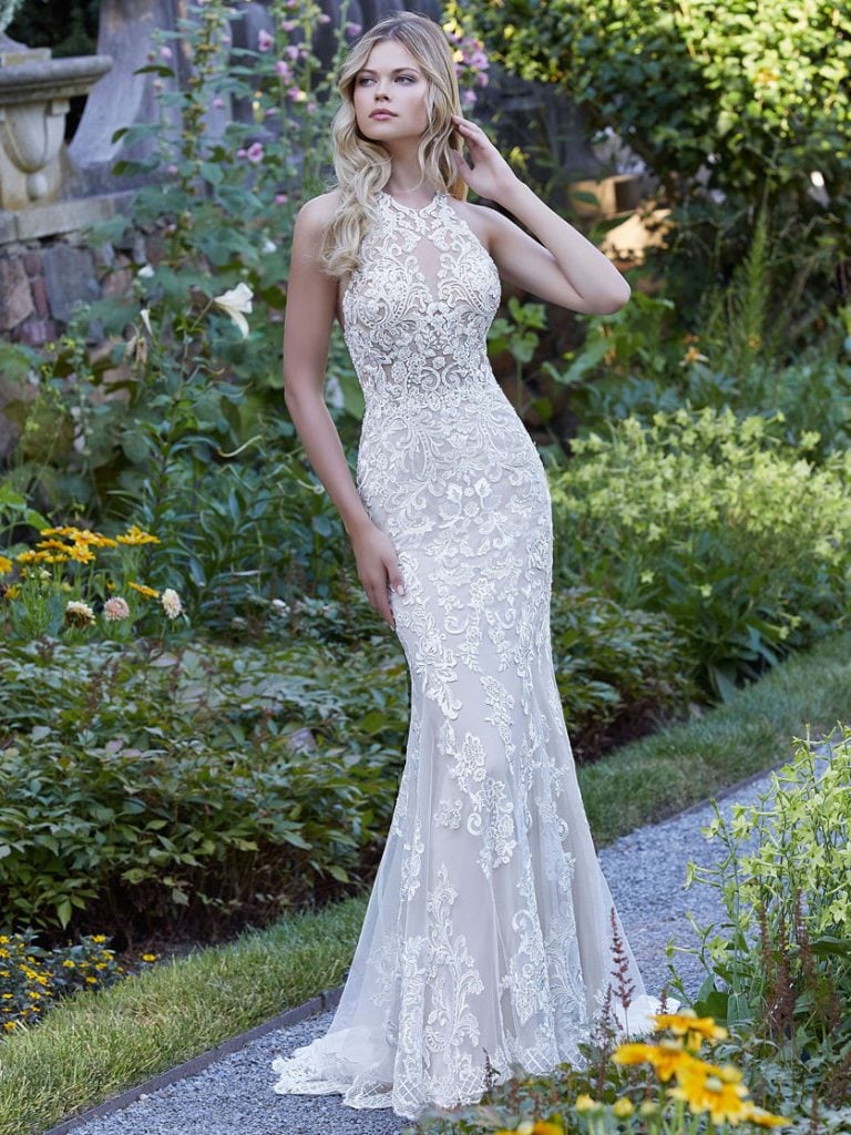 Pia Fit and Flare Wedding Dress by Morilee 01