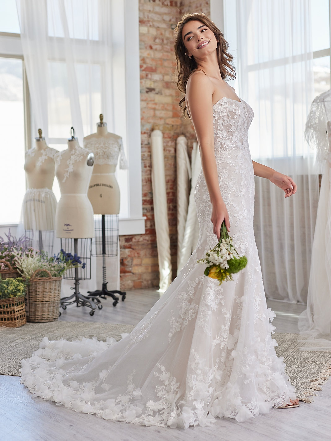 Ryker Fit and Flare Wedding Dress by Sottero Midgley 07