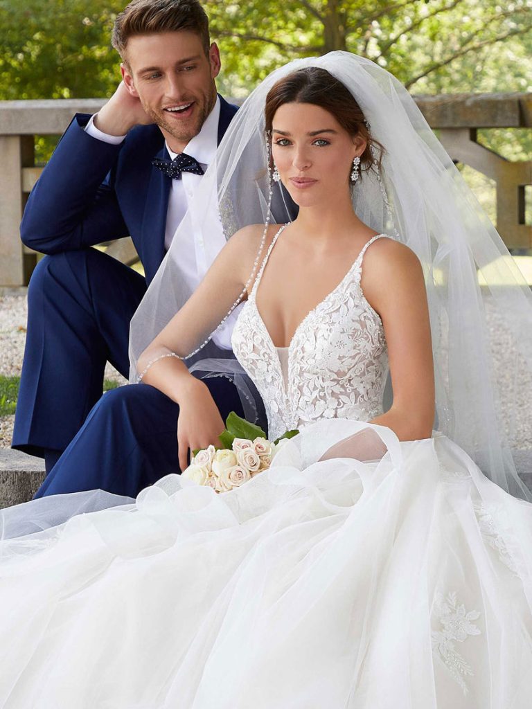 Sahara Ball Gown Wedding Dress by Morilee 03