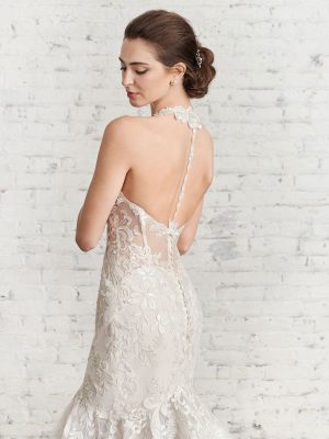 Style 1970 Mermaid Wedding Dress by Kenneth Winston 05