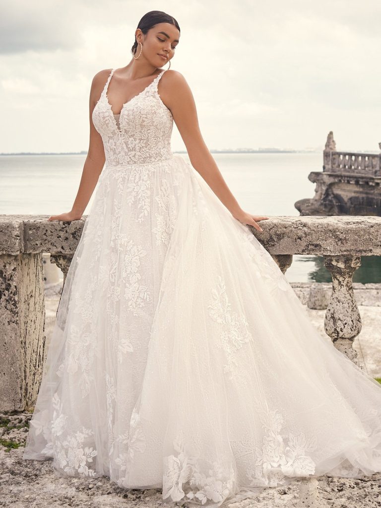 Valona Ball Gown Wedding Dress by Sottero Midgley 03