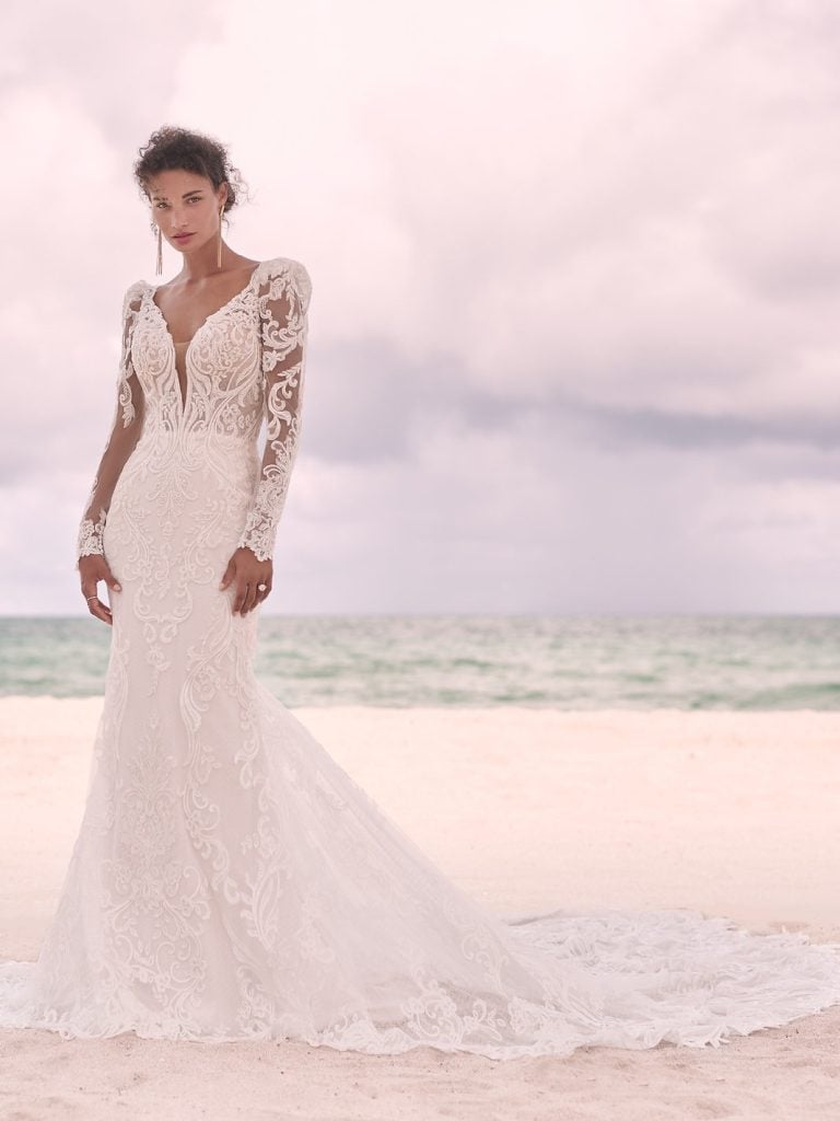 wedding dress luxury in la Jolla